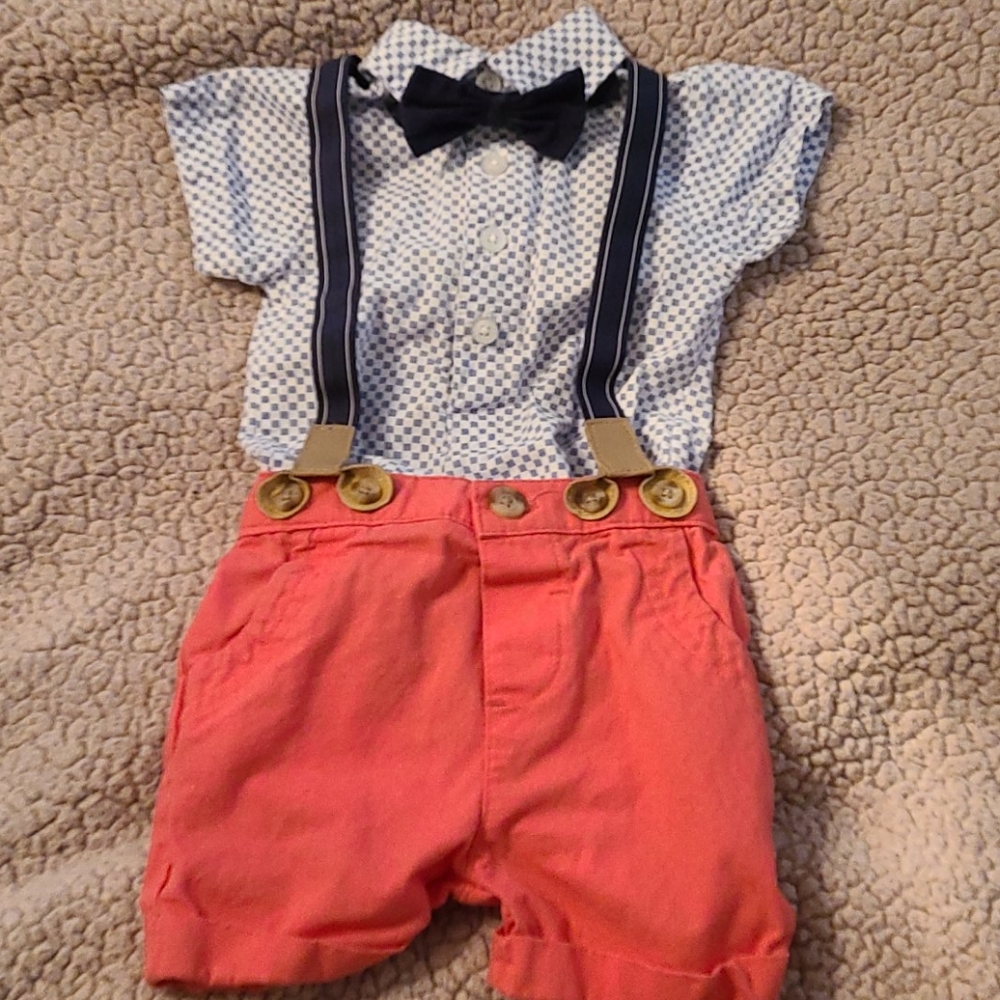 Spring boys short outfit